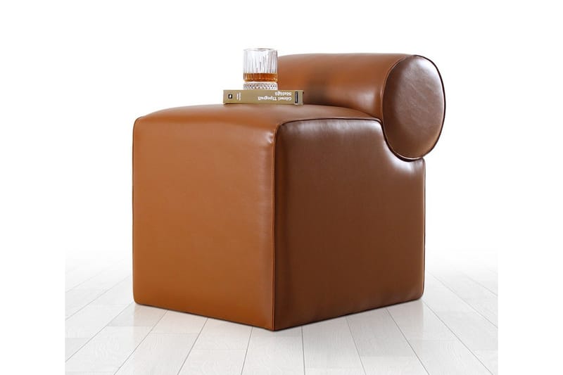 Nahar Sittpuff 45 cm - Brun - Möbler - Vardagsrum - Stolar & sittmöbler - Sittpuff
