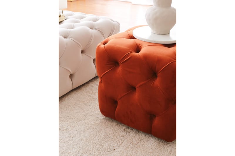 Naman Sittpuff 48 cm - Brun - Möbler - Vardagsrum - Stolar & sittmöbler - Sittpuff