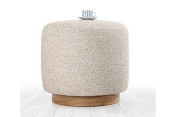 Namra Sittpuff 45 cm - Beige - Möbler - Vardagsrum - Stolar & sittmöbler - Sittpuff