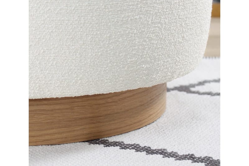 Namra Sittpuff 45 cm - Cream - Möbler - Vardagsrum - Stolar & sittmöbler - Sittpuff