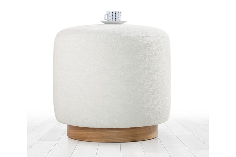 Namra Sittpuff 45 cm - Cream - Möbler - Vardagsrum - Stolar & sittmöbler - Sittpuff