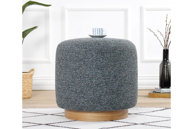 Namra Sittpuff 45 cm - Grå - Möbler - Vardagsrum - Stolar & sittmöbler - Sittpuff