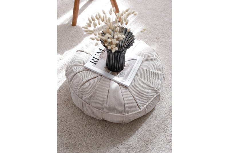 Nanhe Sittpuff 60 cm - Ljusgrå - Möbler - Vardagsrum - Stolar & sittmöbler - Sittpuff