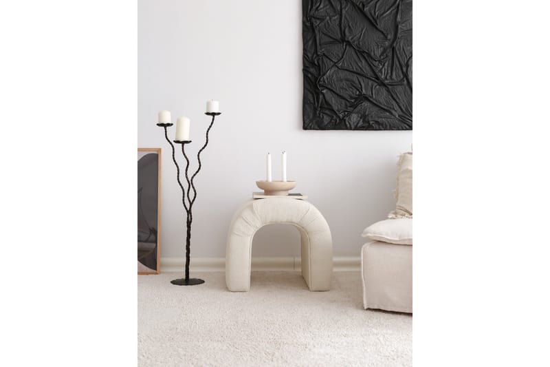 Narayran Sittpuff 51 cm Cream - Möbler - Vardagsrum - Stolar & sittmöbler - Sittpuff