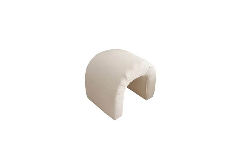 Narayran Sittpuff 51 cm Cream - Möbler - Vardagsrum - Stolar & sittmöbler - Sittpuff