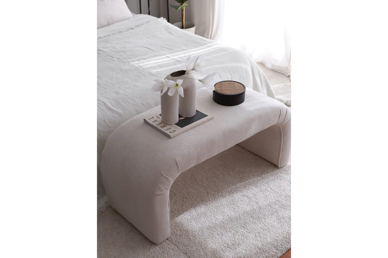 Narpendra Sittpuff 106 cm - Vit - Möbler - Vardagsrum - Stolar & sittmöbler - Sittpuff