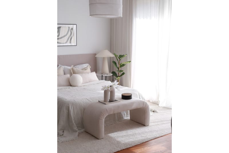 Narpendra Sittpuff 106 cm, Vit