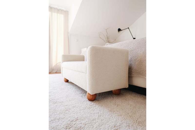 Natsuko Sittpuff 115 cm Vit - Möbler - Vardagsrum - Stolar & sittmöbler - Sittpuff