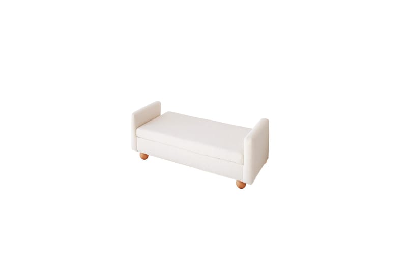 Natsuko Sittpuff 115 cm Vit - Möbler - Vardagsrum - Stolar & sittmöbler - Sittpuff