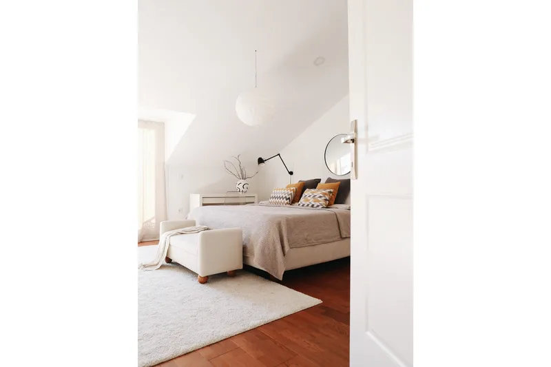 Natsuko Sittpuff 115 cm - Vit - Möbler - Vardagsrum - Stolar & sittmöbler - Sittpuff