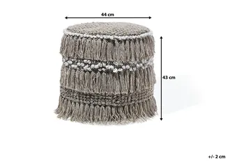 Noida Sittpuff 44 cm - Beige - Möbler - Vardagsrum - Stolar & sittmöbler - Sittpuff