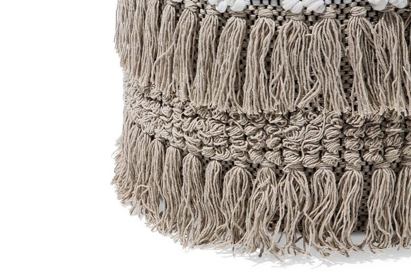 Noida Sittpuff 44 cm - Beige - Möbler - Vardagsrum - Stolar & sittmöbler - Sittpuff