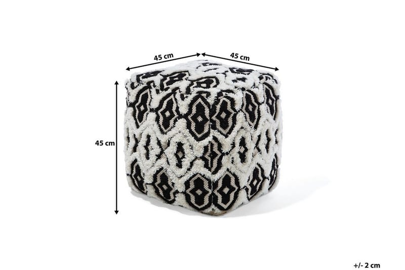 Orai Sittpuff 45 cm - Svart - Möbler - Vardagsrum - Stolar & sittmöbler - Sittpuff