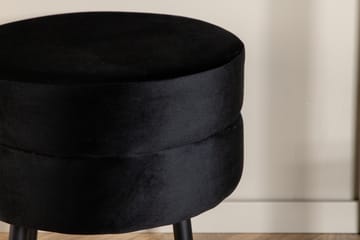 Otto Sittpuff - Svart - Möbler - Vardagsrum - Stolar & sittmöbler - Sittpuff