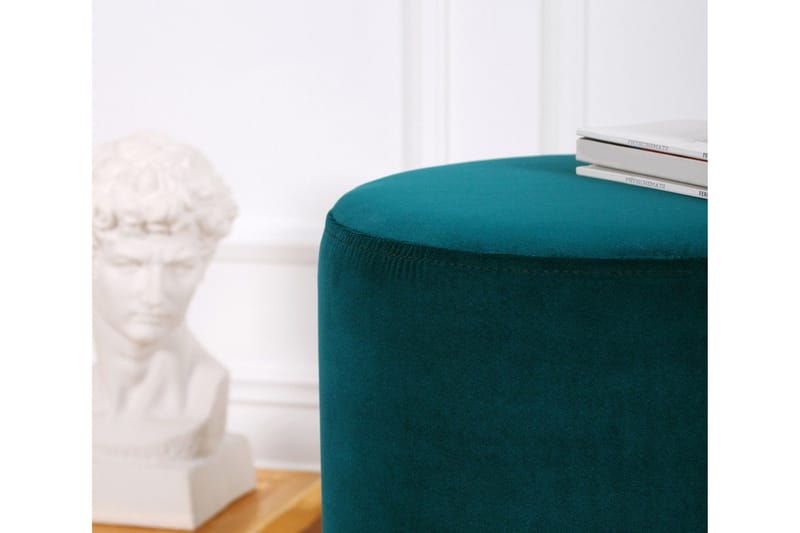 Owensboro Sittpuff 40 cm - Blå - Möbler - Vardagsrum - Stolar & sittmöbler - Sittpuff