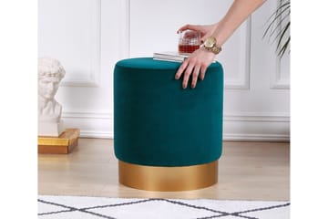 Owensboro Sittpuff 40 cm - Blå - Möbler - Vardagsrum - Stolar & sittmöbler - Sittpuff