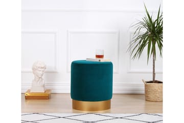 Owensboro Sittpuff 40 cm - Blå - Möbler - Vardagsrum - Stolar & sittmöbler - Sittpuff