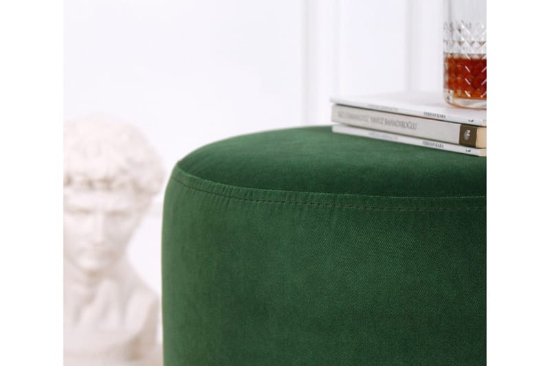 Owensboro Sittpuff 40 cm - Grön - Möbler - Vardagsrum - Stolar & sittmöbler - Sittpuff
