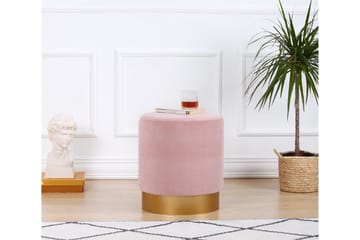 Owensboro Sittpuff 40 cm - Rosa - Möbler - Vardagsrum - Stolar & sittmöbler - Sittpuff