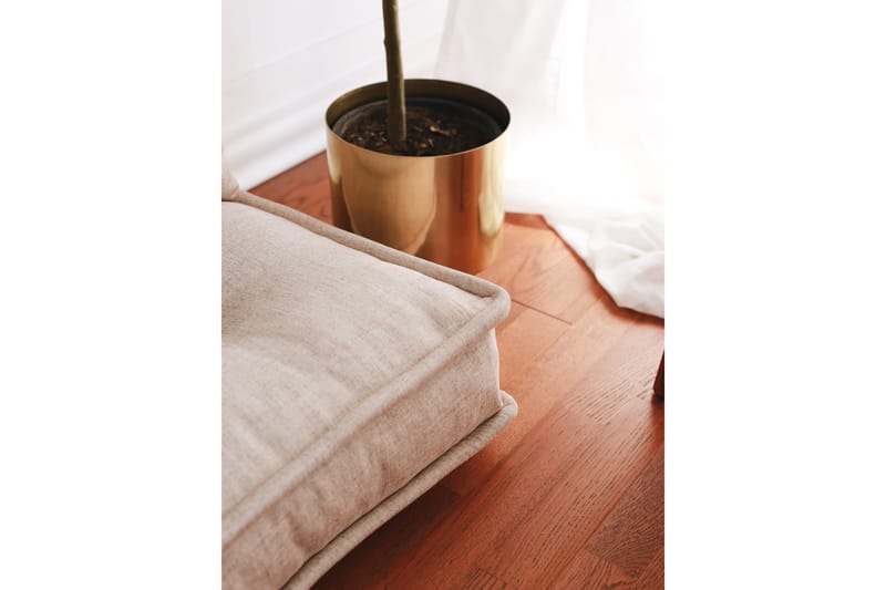 Parul Sittpuff 100 cm Cream - Möbler - Vardagsrum - Stolar & sittmöbler - Sittpuff