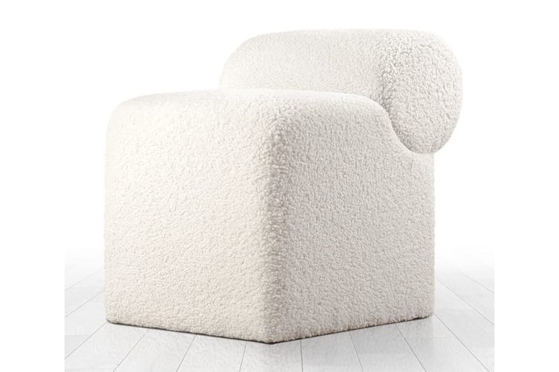 Patava Sittpuff 45 cm - Vit - Möbler - Vardagsrum - Stolar & sittmöbler - Sittpuff