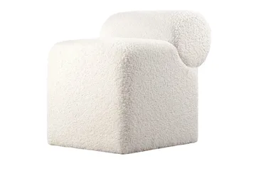 Patava Sittpuff 45 cm - Vit - Möbler - Vardagsrum - Stolar & sittmöbler - Sittpuff