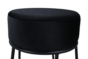 Petra Sittpuff - Svart - Möbler - Vardagsrum - Stolar & sittmöbler - Sittpuff