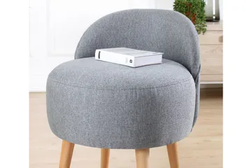 Philippi Sittpuff 42 cm - Grå - Möbler - Vardagsrum - Stolar & sittmöbler - Sittpuff