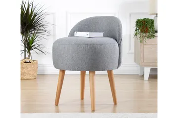 Philippi Sittpuff 42 cm - Grå - Möbler - Vardagsrum - Stolar & sittmöbler - Sittpuff