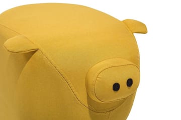Piggy Sittpuff 50 cm - Gul - Möbler - Vardagsrum - Stolar & sittmöbler - Sittpuff