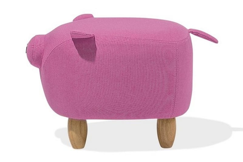 Piggy Sittpuff 50 cm - Rosa - Möbler - Vardagsrum - Stolar & sittmöbler - Sittpuff