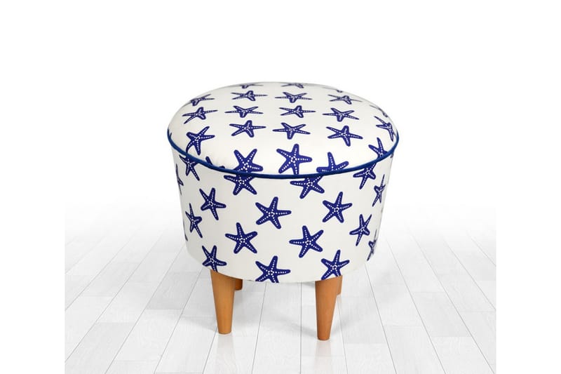Pradera Sittpuff 42 cm - Blå - Möbler - Vardagsrum - Stolar & sittmöbler - Sittpuff