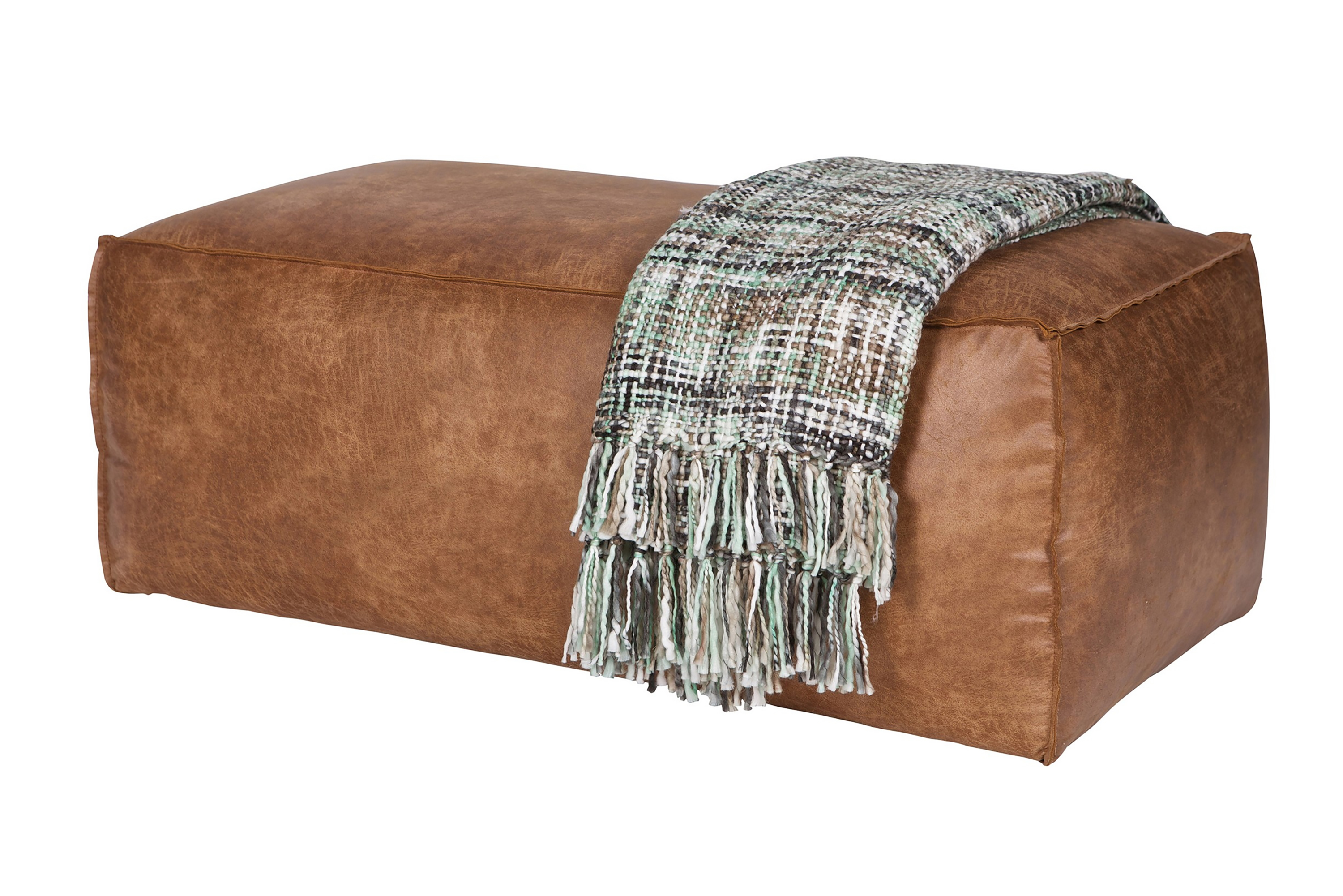 rafaele sittpuff brun -