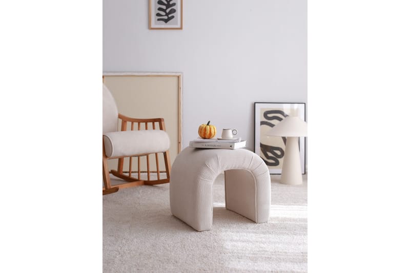 Ramdas Sittpuff 51 cm - Vit - Möbler - Vardagsrum - Stolar & sittmöbler - Sittpuff