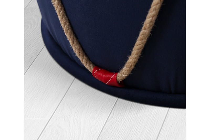 Redlands Sittpuff 42 cm - Blå - Möbler - Vardagsrum - Stolar & sittmöbler - Sittpuff