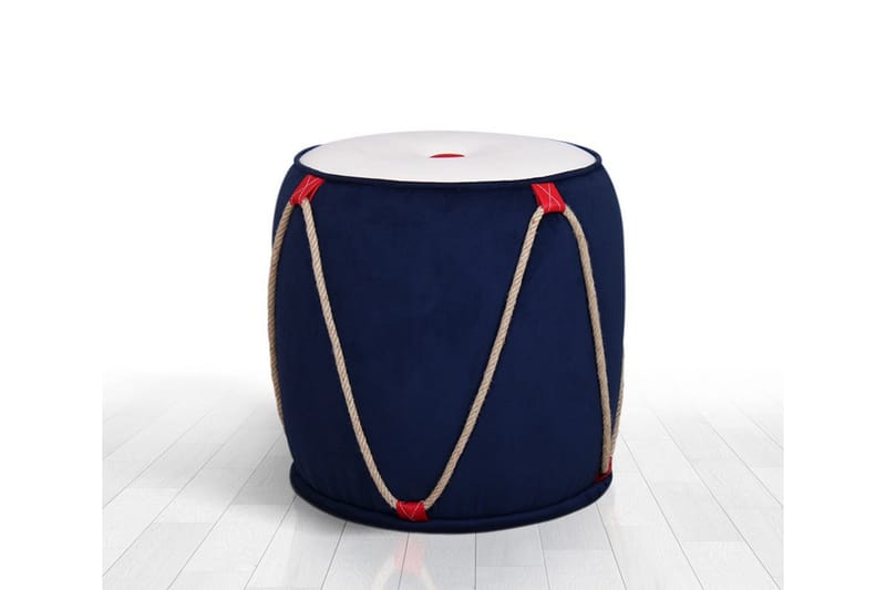 Redlands Sittpuff 42 cm - Blå - Möbler - Vardagsrum - Stolar & sittmöbler - Sittpuff