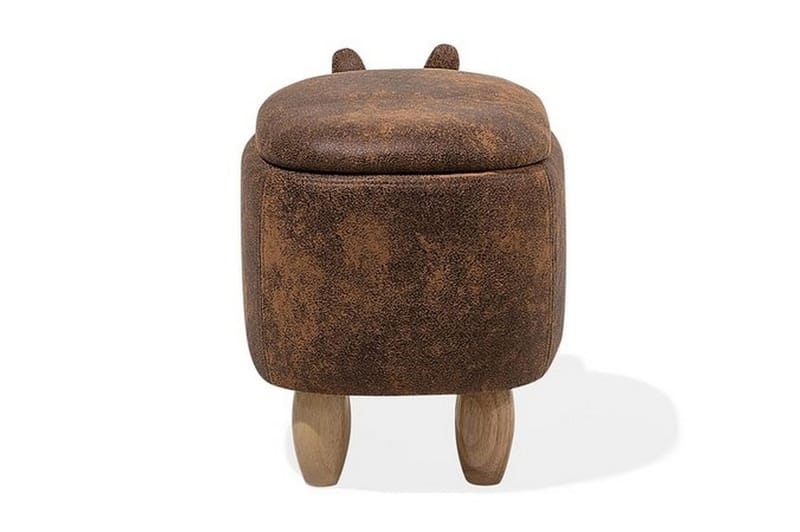 Rhino Sittpuff 60 cm - Brun - Möbler - Vardagsrum - Stolar & sittmöbler - Sittpuff