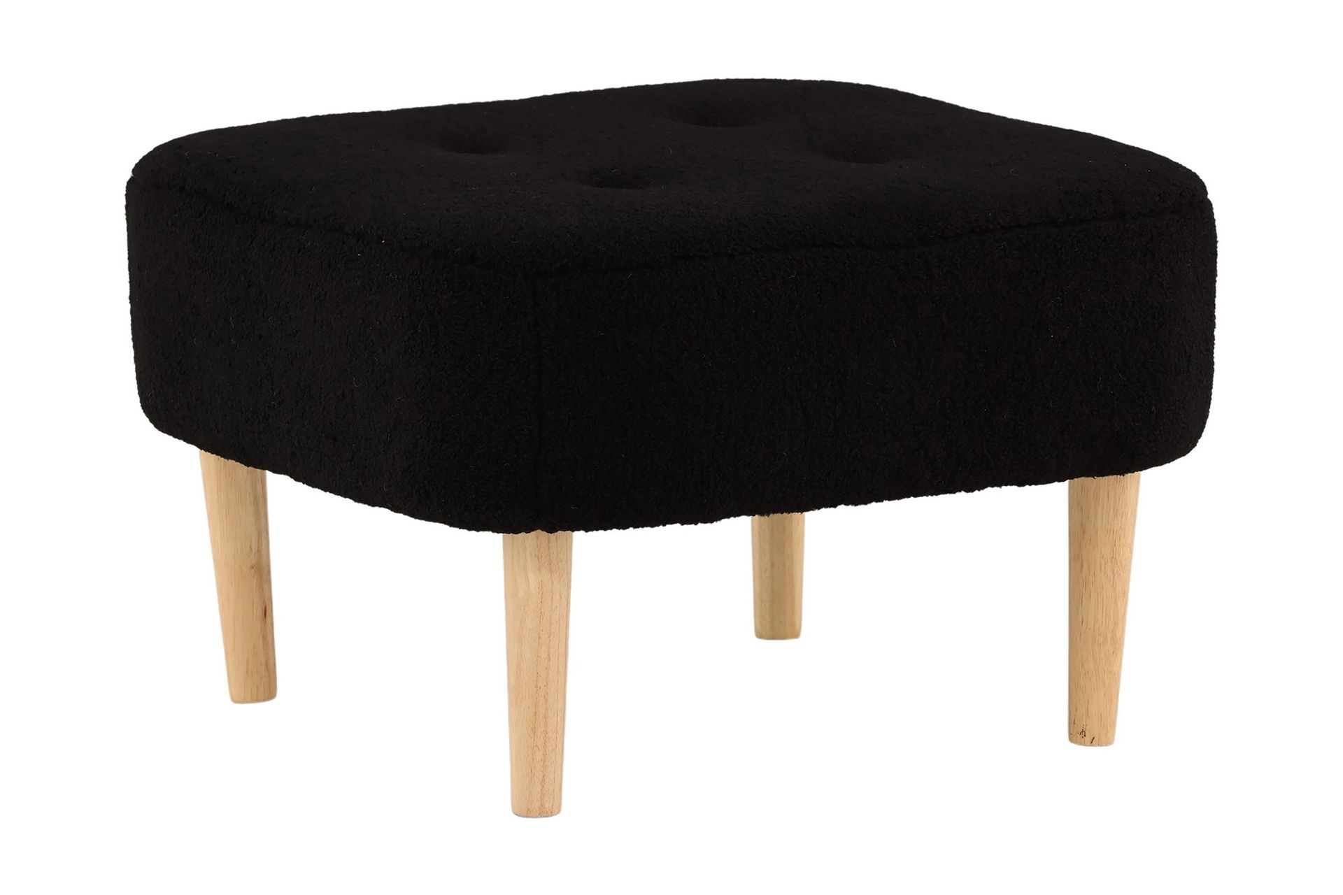 salina sittpuff - svart