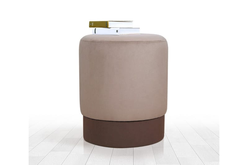 Samwille Sittpuff 38 cm Brun - Möbler - Vardagsrum - Stolar & sittmöbler - Sittpuff