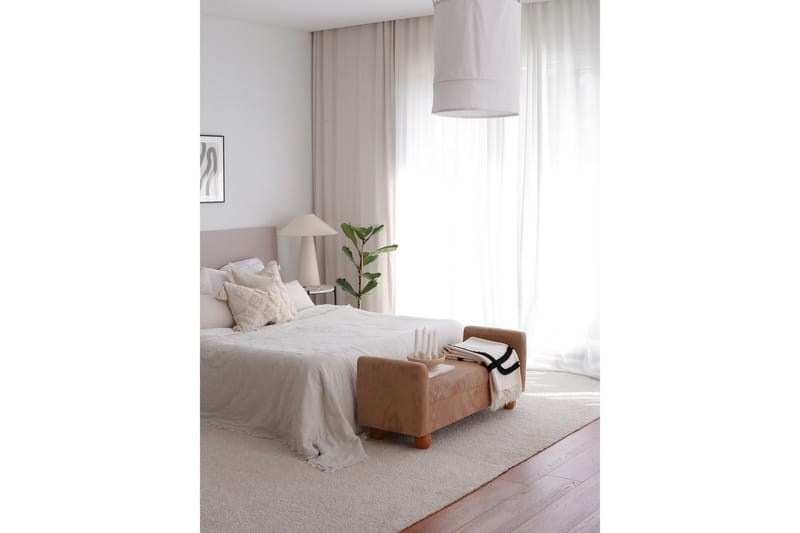 Sandikli Sittpuff 115 cm - Camel - Möbler - Vardagsrum - Stolar & sittmöbler - Sittpuff