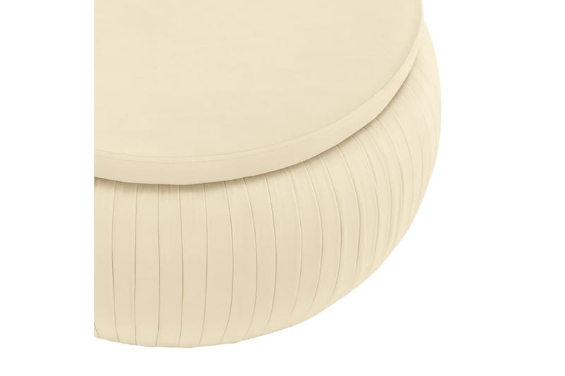 SAPPHIRE Sittpuff Krämvit - CosmoLiving - Möbler - Vardagsrum - Stolar & sittmöbler - Sittpuff