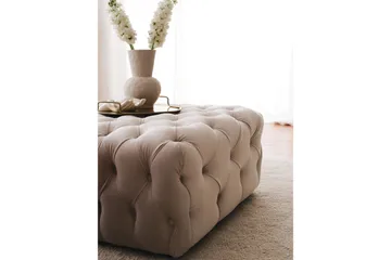 Seban Sittpuff 80 cm - Cream - Möbler - Vardagsrum - Stolar & sittmöbler - Sittpuff
