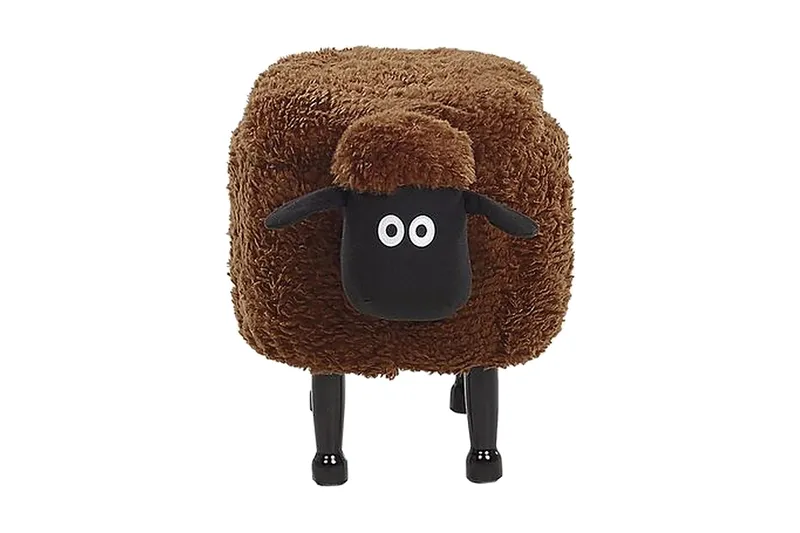 Sheep Sittpuff med Förvaring - Brun - Möbler - Vardagsrum - Stolar & sittmöbler - Sittpuff