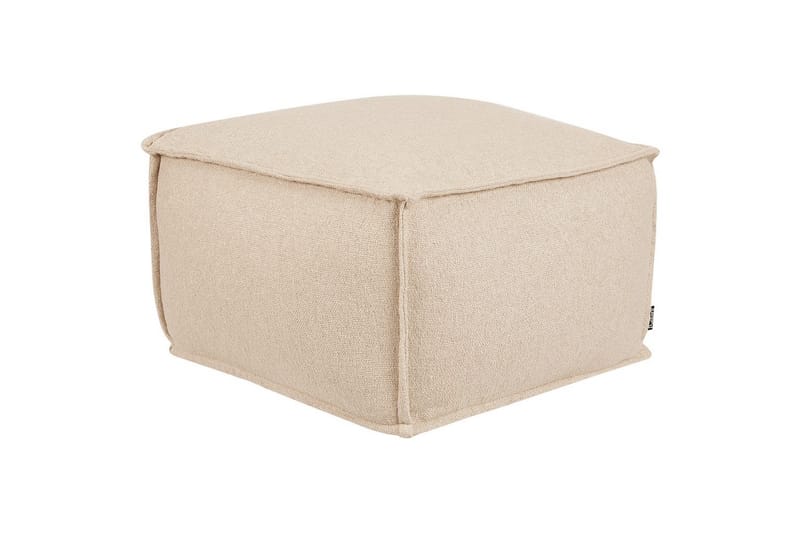 Sittpuff Sherali Beige - Beige - Möbler - Vardagsrum - Stolar & sittmöbler - Sittpuff
