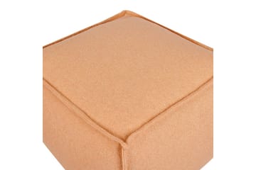 Sittpuff Sherali Orange - Orange - Möbler - Vardagsrum - Stolar & sittmöbler - Sittpuff