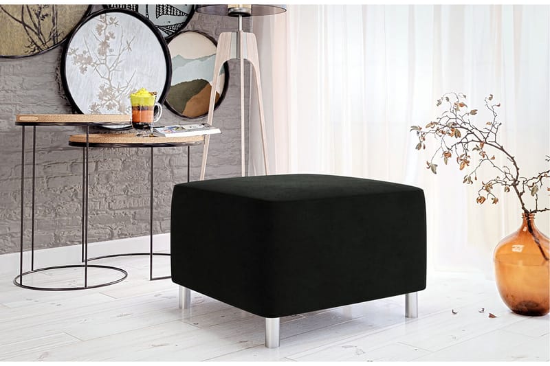 Skatteg Puff - Svart - Möbler - Vardagsrum - Stolar & sittmöbler - Sittpuff