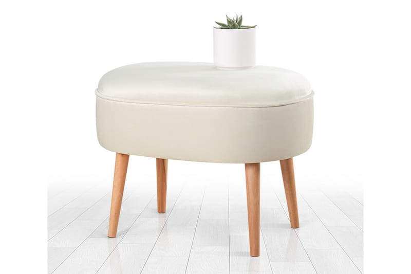 Smithtown Sittpuff 63 cm Beige - Möbler - Vardagsrum - Stolar & sittmöbler - Sittpuff