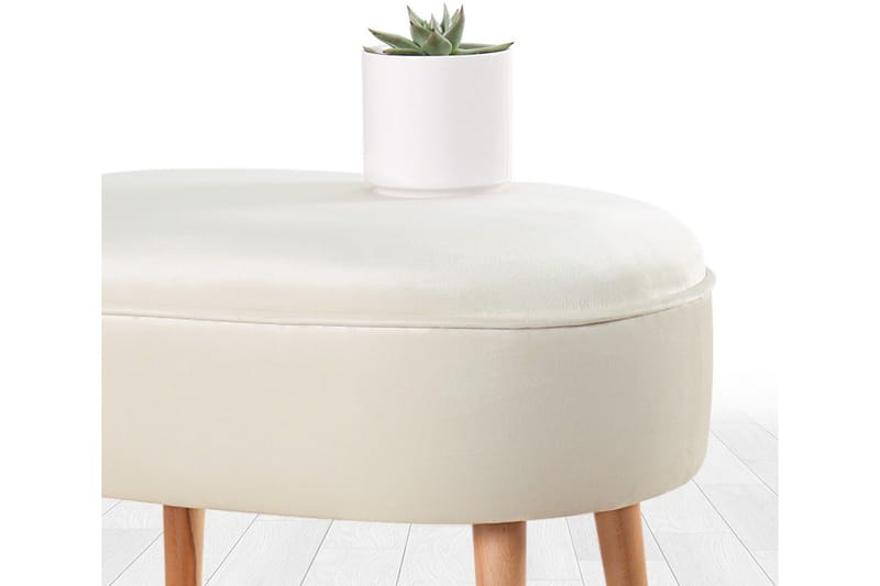 Smithtown Sittpuff 63 cm Beige - Möbler - Vardagsrum - Stolar & sittmöbler - Sittpuff
