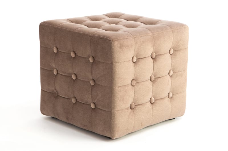 SOLTERRE Sittpuff Beige - Möbler - Vardagsrum - Stolar & sittmöbler - Sittpuff