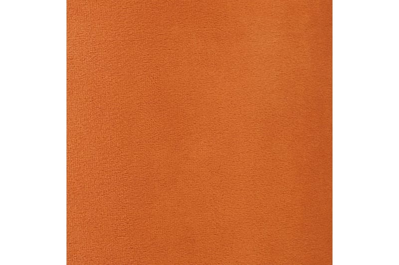 Sittpuff Sophia Orange/guld - Orange/guld - Möbler - Vardagsrum - Stolar & sittmöbler - Sittpuff